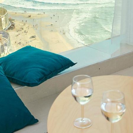 Sunny Sea View Studio Apartamento Herzelia Exterior foto