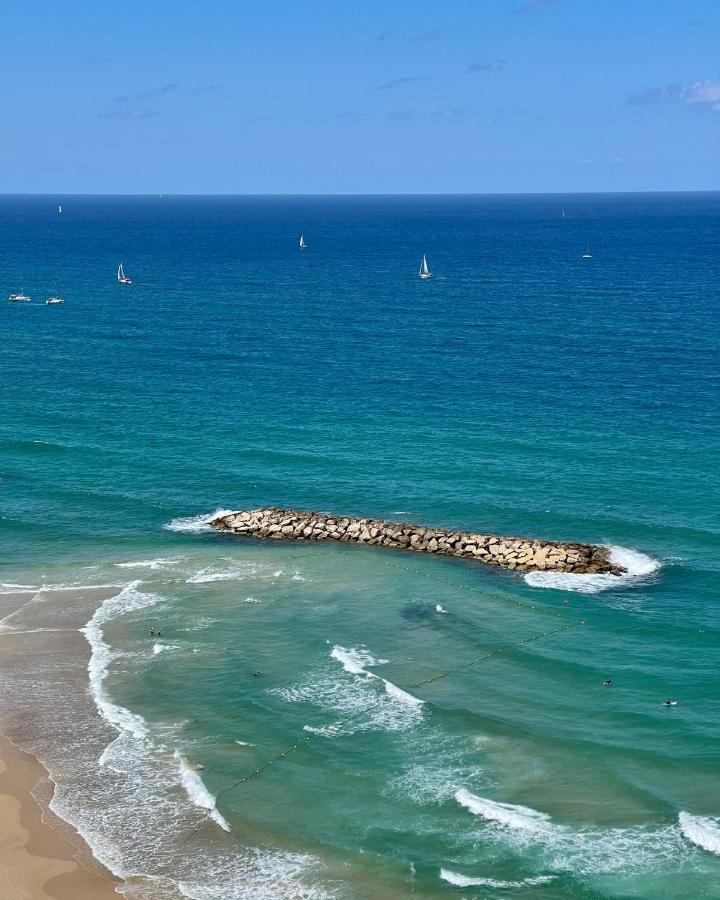 Sunny Sea View Studio Apartamento Herzelia Exterior foto